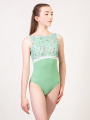 2669A Garden Party Boatneck Leotard (FINAL SALE)