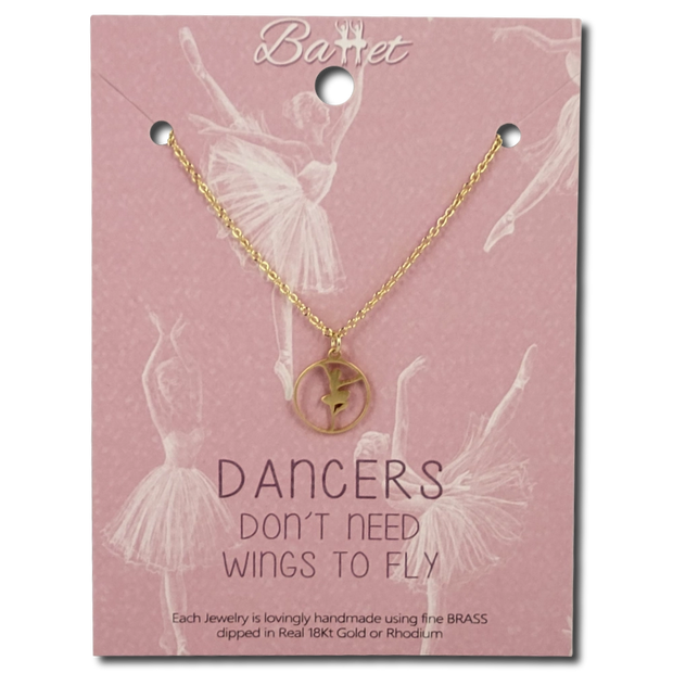 53414 Cut Out Dancer Necklace