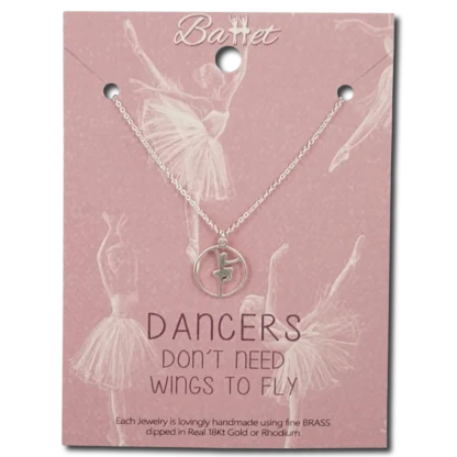 53414 Cut Out Dancer Necklace