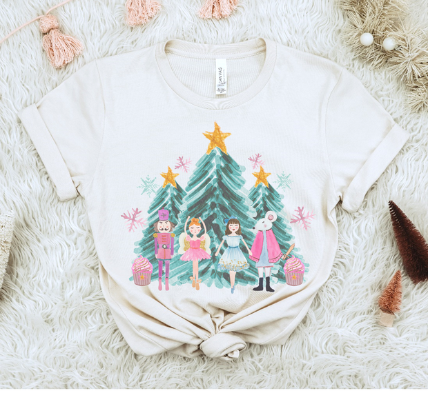 Adult Fun Christmas Nutcracker Tee (FINAL SALE)