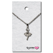 73418 Crystal Ballerina Necklace