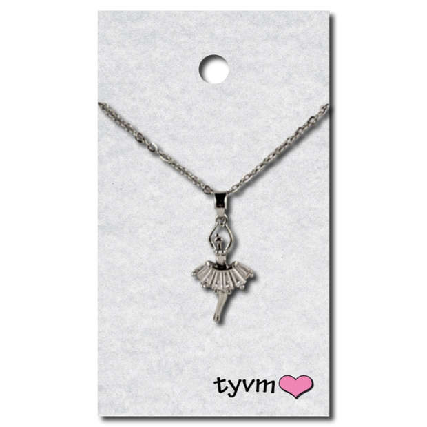 73418 Crystal Ballerina Necklace