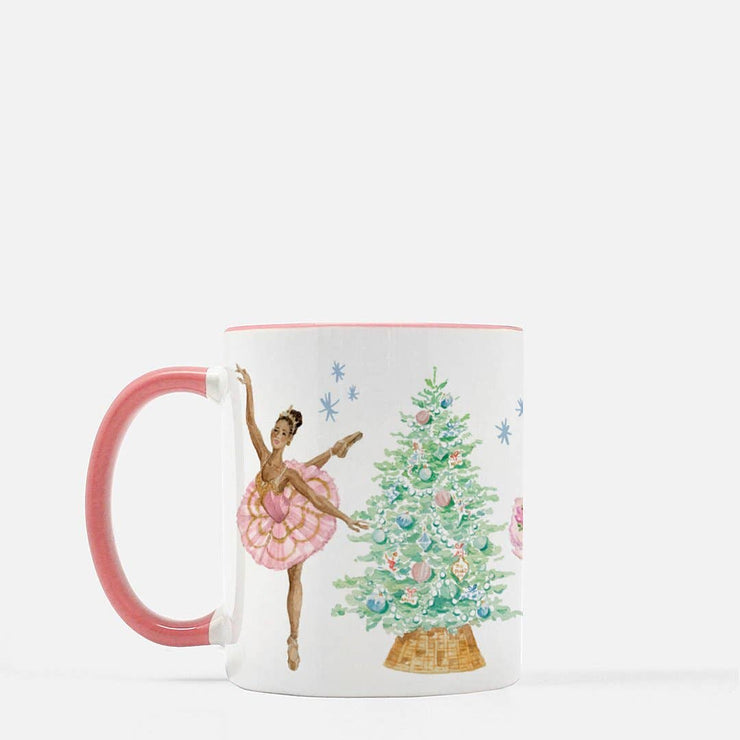 Nutcracker Watercolor Mug