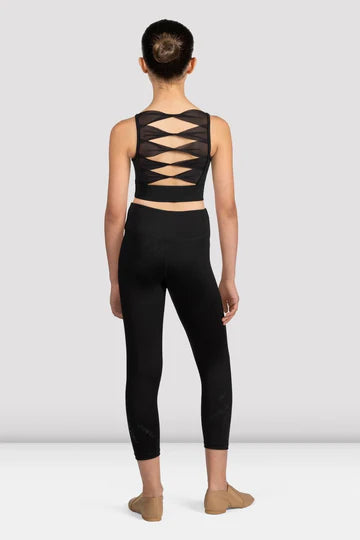 M1250C Twist Back Crop Top