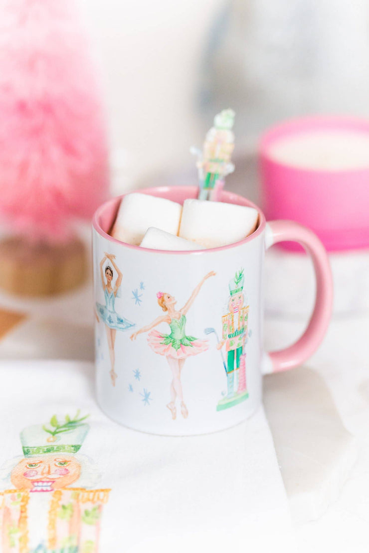 Nutcracker Watercolor Mug