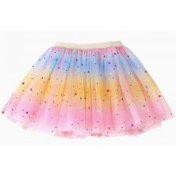 4428PP Child Star Rainbow Tutu