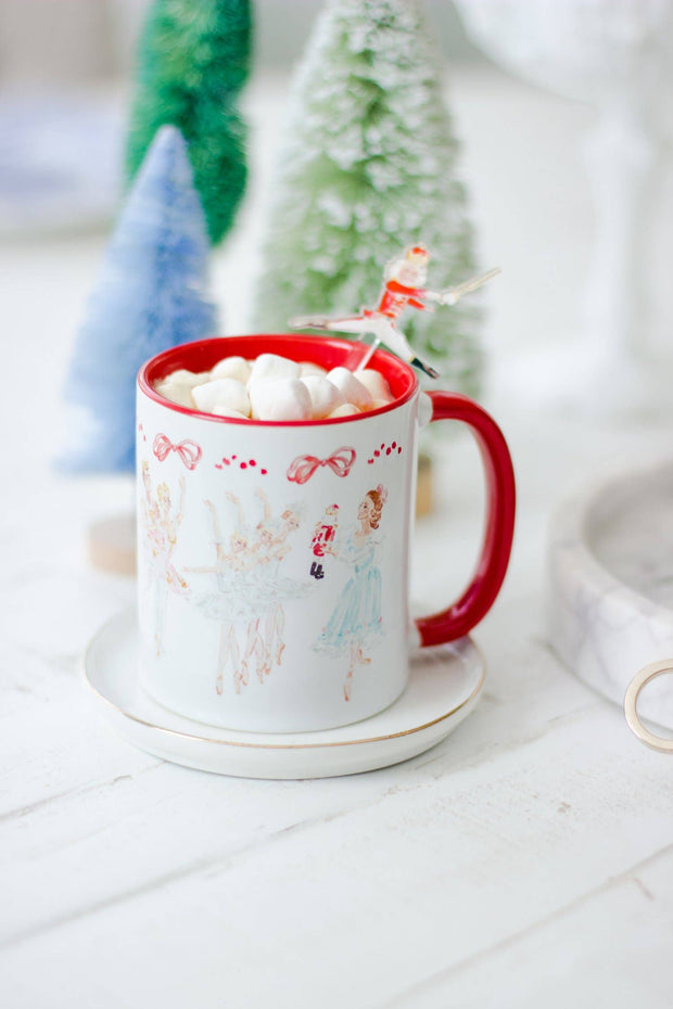 Classic Nutcracker Watercolor Mug