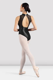 M3118LM High Neck Mesh Leotard