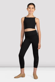 M1250C Twist Back Crop Top