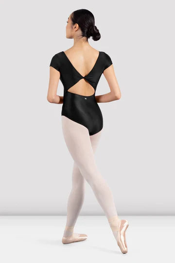 M3117LM Twist Back Cap Sleeve Leotard