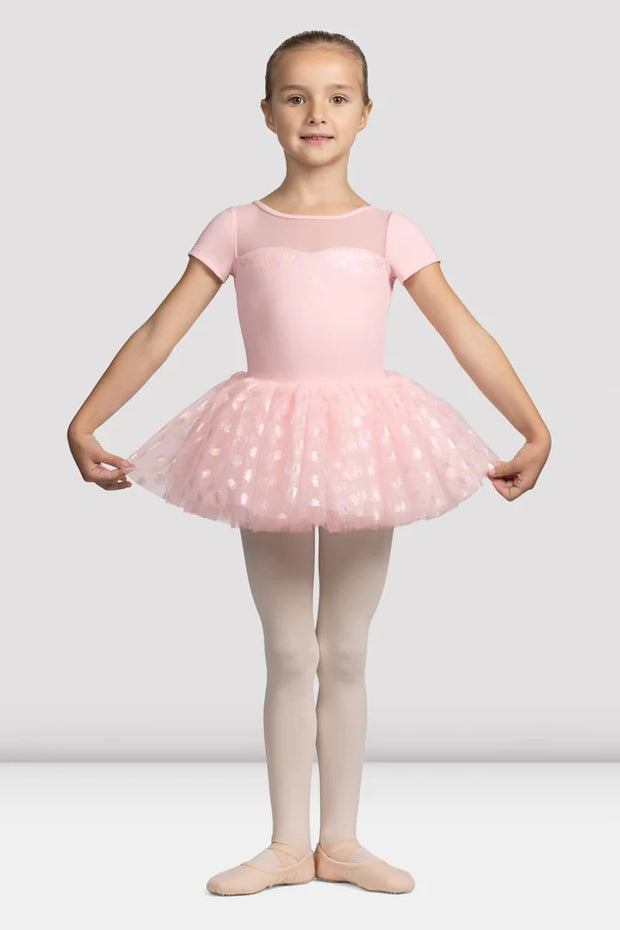 M1561C Cap Sleeve Tutu Leotard